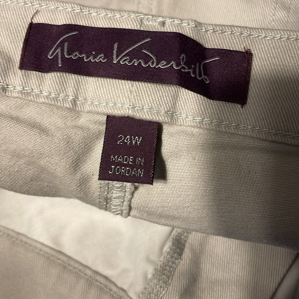 Light tan Gloria Vanderbilt Amanda jeans - plus size NWT - Picture 5 of 7
